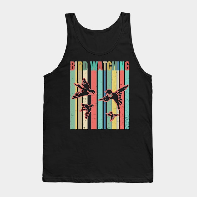 Birdwatching Shirt | Vintage Retro Gift Tank Top by Gawkclothing